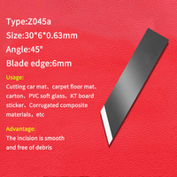 Mesin Pemotong Komputer Seri AOL Pisau Karbida Tungsten CNC Cutter Pisau Osilasi C045b T131 VC001 XQW02 Y022a Z016a