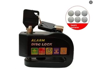 Antivol de vélo de haute qualité avec alarme pour motos, verrou de sécurité pour disque de frein de VTT, serrure d'origine pour moto - Product Image 3