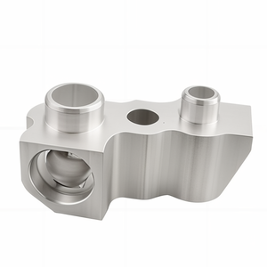 Pièces de précision en aluminium usinées par CNC sur mesure, géométrie complexe, fraisage multi-axes, perçage, taraudage, composants d'usinage, service d'usinage - Product Image 2