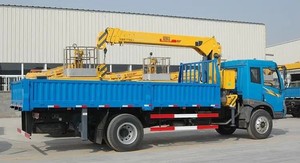 SQ6.3SK2Q เครนติดตั้งบนรถบรรทุกแบบแขนตรง6ton <span class=keywords><strong>6</strong></span>ตันเครนติดตั้งบนรถบรรทุกบูมยืดหดได้