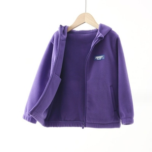 Automne nouveau Style coréen automne et hiver <span class=keywords><strong>sweat</strong></span> à glissière pour enfants vêtements pour garçons Plus veste polaire en velours - Product Image 5