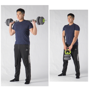 ATHSPO Ensemble d'haltères Kettlebell haltères libres pour musculation <span class=keywords><strong>Poids</strong></span> ajustables avec <span class=keywords><strong>logo</strong></span> personnalisé Ensembles d'haltères souples - Product Image 5