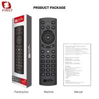 Télécommande de qualité supérieure G20S Pro ABS pour Android Box, avec rétroéclairage, commande vocale, Air Mouse, boutons numériques, piles AAA et code d'apprentissage