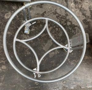 Nouveau support de tambour en cuir de vachette et acier inoxydable, support de <span class=keywords><strong>gong</strong></span> et de tambour pour danse du lion de 16, 18 et 20 pouces, support de <span class=keywords><strong>gong</strong></span> en tuyau de fer - Product Image 3