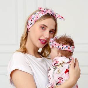 Accesorios para el Cabello de Niños Populares, Juego de Diademas Elásticas para Bebés, Diseño Combinado para Niñas y Mamás - Product Image 4