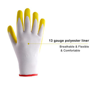 PRI 15gg Guantes de trabajo de la mejor calidad para mujer Guantes de trabajo de jardín recubiertos de nitrilo de espuma transpirable, el mejor regalo para damas jardinero - Product Image 4
