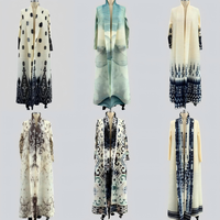 Robe de luxe plissée Miyake pour femme, style veste, longue, pour femme musulmane, grande taille, robes d'église pour femmes 2026