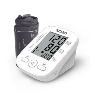 Automatic Upper Arm Machine Cuff Blood Pressure Monitor With Large LCD Display