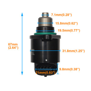 อุปกรณ์เสริมรถจักรยานยนต์วาล์วควบคุมอากาศ DX-T005 มอเตอร์ไซค์ไอเดิลมอเตอร์ไอเดิลสำหรับเบเนลลี เยลโลว์ดราก้อน 300 600 อุปกรณ์เสริม - Product Image 2