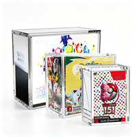 En stock : Étui de protection en acrylique pour Elite Trainer Box (ETB) English Phantasmal Flames avec couvercle magnétique N52