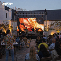 Pantalla LED para Eventos P4.81, Pantalla LED de Alquiler para Exteriores de 500x1000mm, 3840Hz, Video Wall para Presentaciones, Desfiles de Moda
