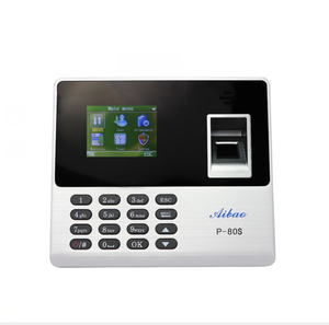 Aibao USB enregistreur de temps de présence d'empreintes digitales/machine à écran de doigt P-80 - Product Image 1