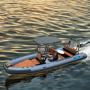 Châu Âu Orca hypalon 23ft dịu dàng nhôm hull Rib 700 nhôm thuyền thuyền thuyền đánh cá - Product Image 3