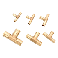 T-tower Tee fitting selang fitting 6 8 10 12 14 16 19mm