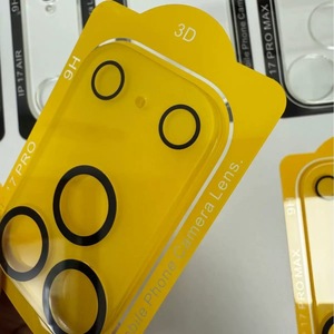 Film de protection d'objectif d'appareil photo arrière en verre trempé 3D pour iPhone 17 Pro Max, 17 Air, 16, 15, 14, 13 – Idéal pour le dropshipping - Product Image 2