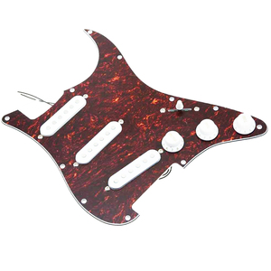 Prewired 4ply rùa <span class=keywords><strong>Shell</strong></span> SSS ST guitar điện <span class=keywords><strong>Pickguard</strong></span> với mạch Pickup cho guitar phụ kiện - Product Image 2