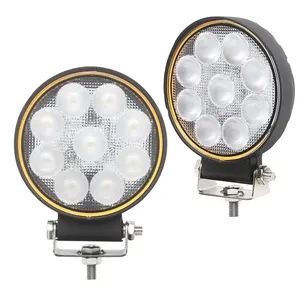 Luz led super brilhante 24v 12v, ponto de trabalho led, 4 polegadas, offroad, luz led para fora da estrada, carro 4wd, caminhão, trator, barco, reboque 4x4