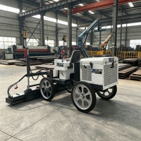 Machine de nivellement laser à bras télescopique de 6 m de long, outils de nivellement laser pour béton