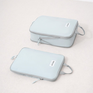 Organisateur de vêtements de voyage Reenone, sac de rangement empilable rectangulaire en polyester pour les voyages avec fermeture à glissière - Product Image 2