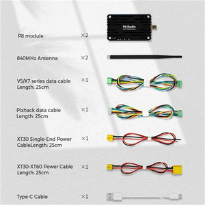 Oferta Especial: Módulo de Unidad Terrestre CUAV P8 para Telemetría de Radio UAV, Transmisión de Datos de Ultra Largo Alcance, Set de Piezas DIY para Carreras FPV y Uso Privado - Product Image 6