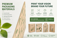 Boîtes d'expédition en carton ondulé écologiques et recyclables avec des matériaux recyclés, personnalisables pour l'emballage d'expédition haut de gamme