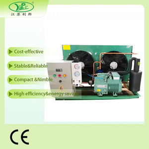 ชุดควบแน่นคอมเพรสเซอร์แอร์ระบายความร้อนด้วยอากาศ10HP เยอรมัน6HP 5HP 3HP ใช้สำหรับระบบทำความเย็น R290ทำความเย็น/380V - Product Image 4