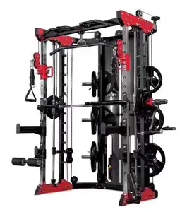 LZX-DZ007 attrezzatura da palestra smith machine multifunzionale