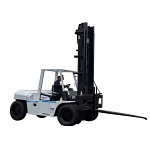 รถยกมือสอง TCM FD100 10 ตัน มาตรฐานสูง ราคาพิเศษ ยี่ห้อดีจากญี่ปุ่น เครื่องยนต์ดีเซล รถยกมือสองสำหรับขาย - Product Image 1