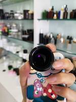 Bouteille en verre UV, noir et violet, pour emballage cosmétique, pot de 250ml, 500ml et 1000ml