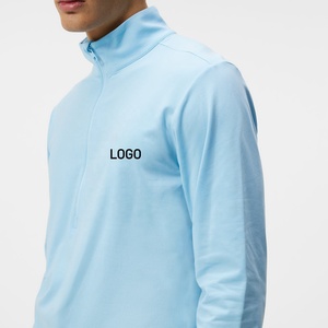 Mens Performance Golf Pullover <strong>Man</strong> 1/4 Zipper Quater Zip Golf Hoodie Quick Dry Light Weight Athletic Fitness Gym Shirts - Product Image 6