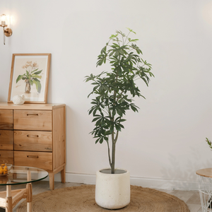 Albero di Manihot Esculenta Artificiale in Plastica CHUANGFA 170cm - Decorazione Ecologica per Interni, Casa, Ringraziamento e Matrimoni - Product Image 1