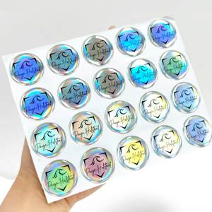 Autocollant en résine époxy transparente 3D personnalisé, colle flexible en gel transparent, autocollant en dôme avec logo personnalisé, autocollant en résine époxy 3D - Product Image 3