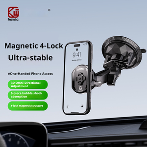 <span class=keywords><strong>Support</strong></span> magnétique pour téléphone de <span class=keywords><strong>voiture</strong></span> Kewig, rotation à 360°, ventouse, antichoc, en alliage d'aluminium, pour tableau de bord et pare-brise - Product Image 2