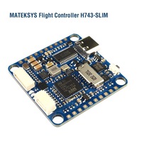 Contrôleur de vol Matek H743-SLIM V3 F7 en gros avec capteur de courant intégré, baromètre, blackbox, OSD 2-8S pour drone de course RC et avion