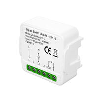 Módulo de Interruptor Inteligente Zigbee 3.0 de 1 Canal, No Requiere Neutro |   Control Remoto por Aplicación Tuya y Smart Life