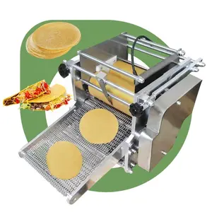 Máquina de tortilha de fabricação de madeira taco para maiz fabricante manual comercial