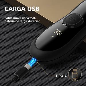 Afeitadora portátil de viaje para deportes, inalámbrica, impermeable, lavable, suave, para hombres, máquina de afeitar con bolas, áreas sensibles, peluquero eléctrico para el cuerpo - Product Image 5