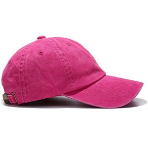 Gorra de 6 Paneles de Perfil Bajo, Corona Suave, 100% Algodón Lavado, Teñido con Pigmentos, Estilo Dad Hat - Product Image 4