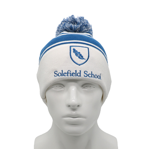 Wholesale Unisex Winter Warm 100% Acrylic Knit Beanie <b>Hat</b> with Pom Pom Embroidery for Travel Ski & Outdoor Use - Product Image 2