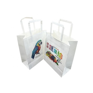 Papel Kraft Reciclado Premium para Regalos, con Logotipo Personalizado, Reutilizable, Ecológico, Color Marrón, para Compras, Velas de Lujo, Asas de Tamaño Personalizado - Product Image 6