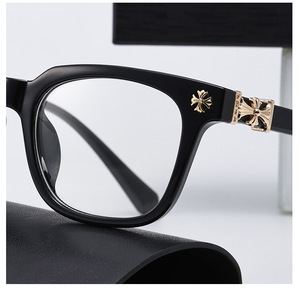 <span class=keywords><strong>Occhiali</strong></span> da Lettura Unisex Charm Anti-Luce Blu con Montatura Completa in Oro e Argento, Design alla Moda - Product Image 6