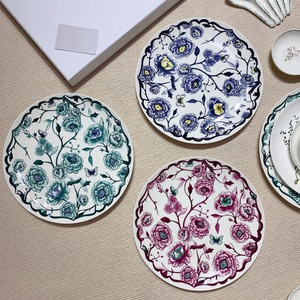 Discount 41pcs European Luxury Porcelain <b>Dinner</b> <b>Set</b> <b>Bone</b> <b>China</b> Dessert Plate - Product Image 4