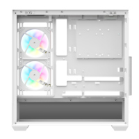 Caja de PC de Escritorio SV02 OEM, Cristal Templado, Torre Media ATX MATX ITx, Blanca, para Juegos, con Ventilador, Boitier, Gabinete, Caja de PC