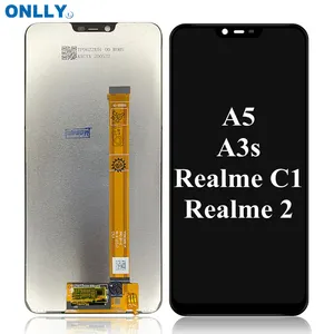 Y93 Y91 Y12 Pantalla LCD untuk Vivo V9 V15 V11 Pro Ecran Layar Sentuh Digitizer Layar Pengganti untuk OPPO A3S A5S F1S F1 A37 A5