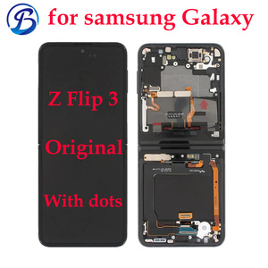 หน้าจอ LCD โทรศัพท์มือถือ Flip <span class=keywords><strong>3</strong></span> สำหรับ Galaxy Z Flip <span class=keywords><strong>3</strong></span> หน้าจอ LCD แท้ 100% ผ่านการทดสอบแล้ว จอแสดงผล AMOLED คุณภาพระดับ OEM รับประกัน 1 ปี - Product Image 2
