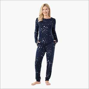 Custom Bamboo Cotton Sleepwear Shinning Star Sleep Wear For Women Clothing Manufacturer Vietnam <b>Pajama</b> Sets Loungewear - Product Image 4