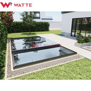 Finestra Scorrevole Elettrica in Vetro dal Design Moderno, Nuova Ventilazione e Illuminazione per Tetto di Piscina - Product Image 4