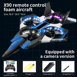 Drone per Fotografia Aerea con Schiuma Antiurto e Telecamera Inferiore, Registrazione Aerea, Ottimo Regalo per Adolescenti - Product Image 3