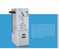 Appareil de commutation HXGN15-15 12kV 630A à courant nominal, entièrement scellé, isolé au gaz N2, IP67 pour Hôtel, Centre Commercial, Bureau, Poste de Distribution