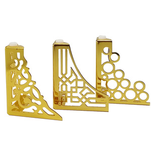 Wansheng Furniture <b>Legs</b> Gold Iron WS3108 Sofa Tv Cabinet Support - Product Image 3